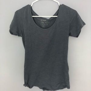 cotton on plain gray-blue t-shirt